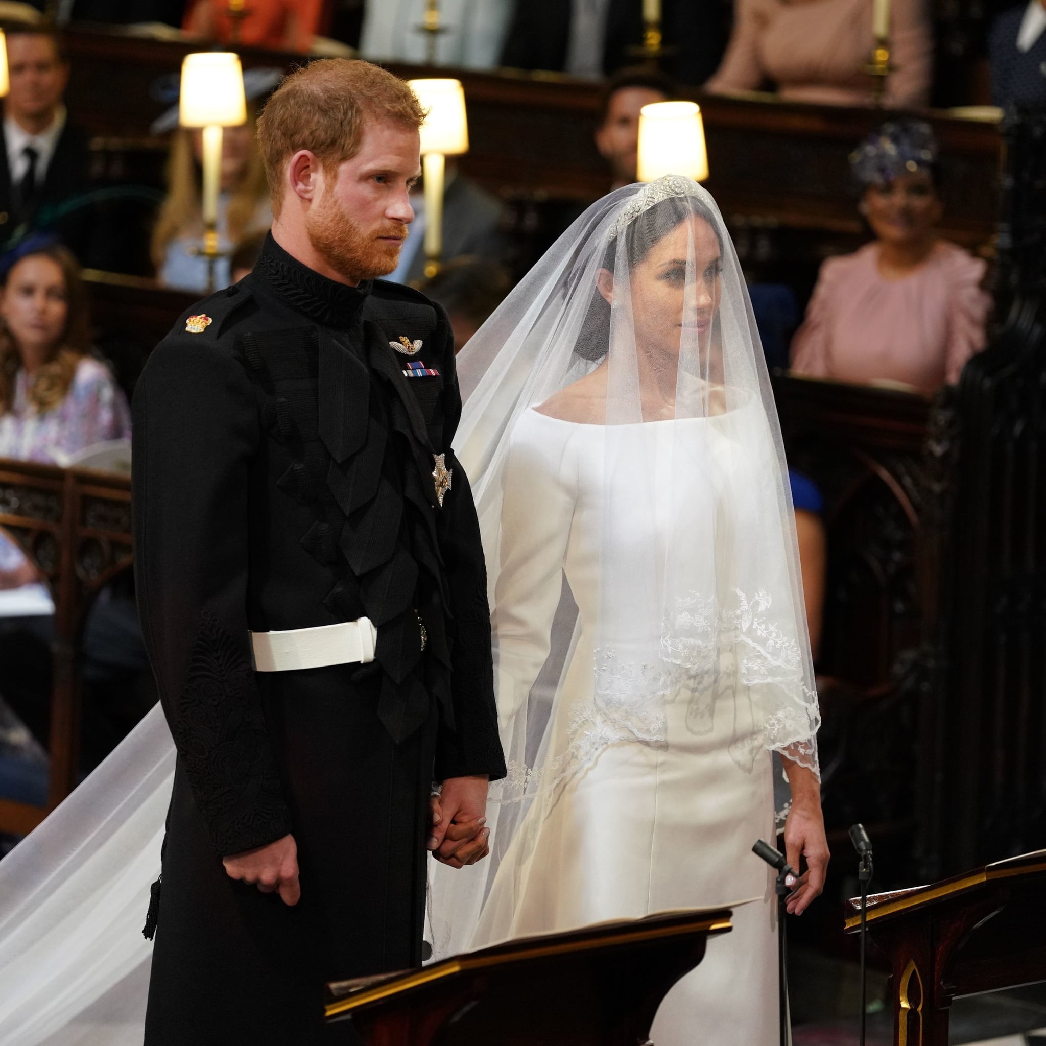 Meghan Markle S Wedding Dress Details And Photos Popsugar Fashion Uk