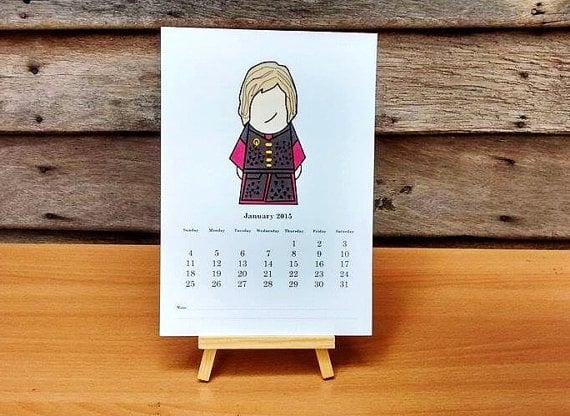 Game of Thrones Calendar