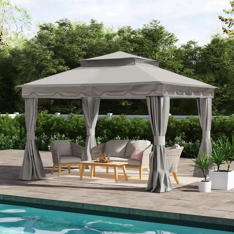 Sunjoy 13 Ft. W x 11 Ft. D Steel Patio Gazebo