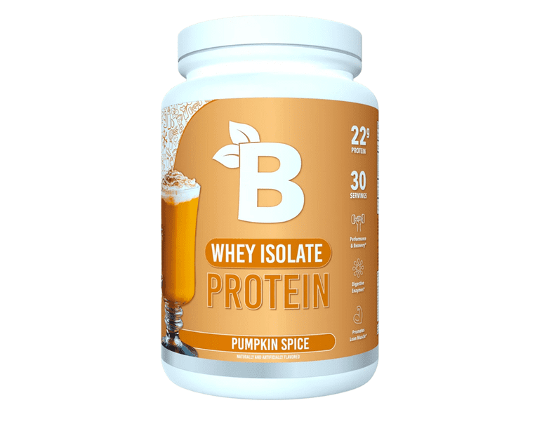 Bloom Nutrition Whey Isolate Protein in Pumpkin Spice