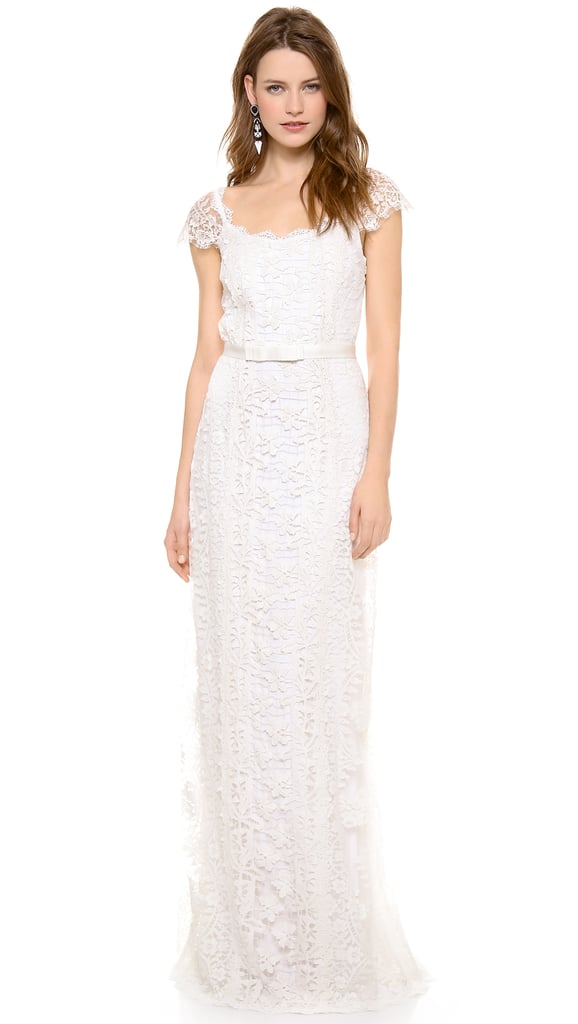 Collette Dinnigan Lace Paneled Gown ($3,700)