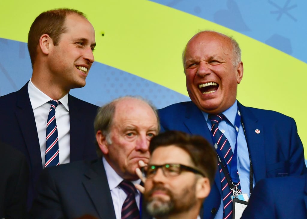 Prince William at Soccer Game in France June 2016