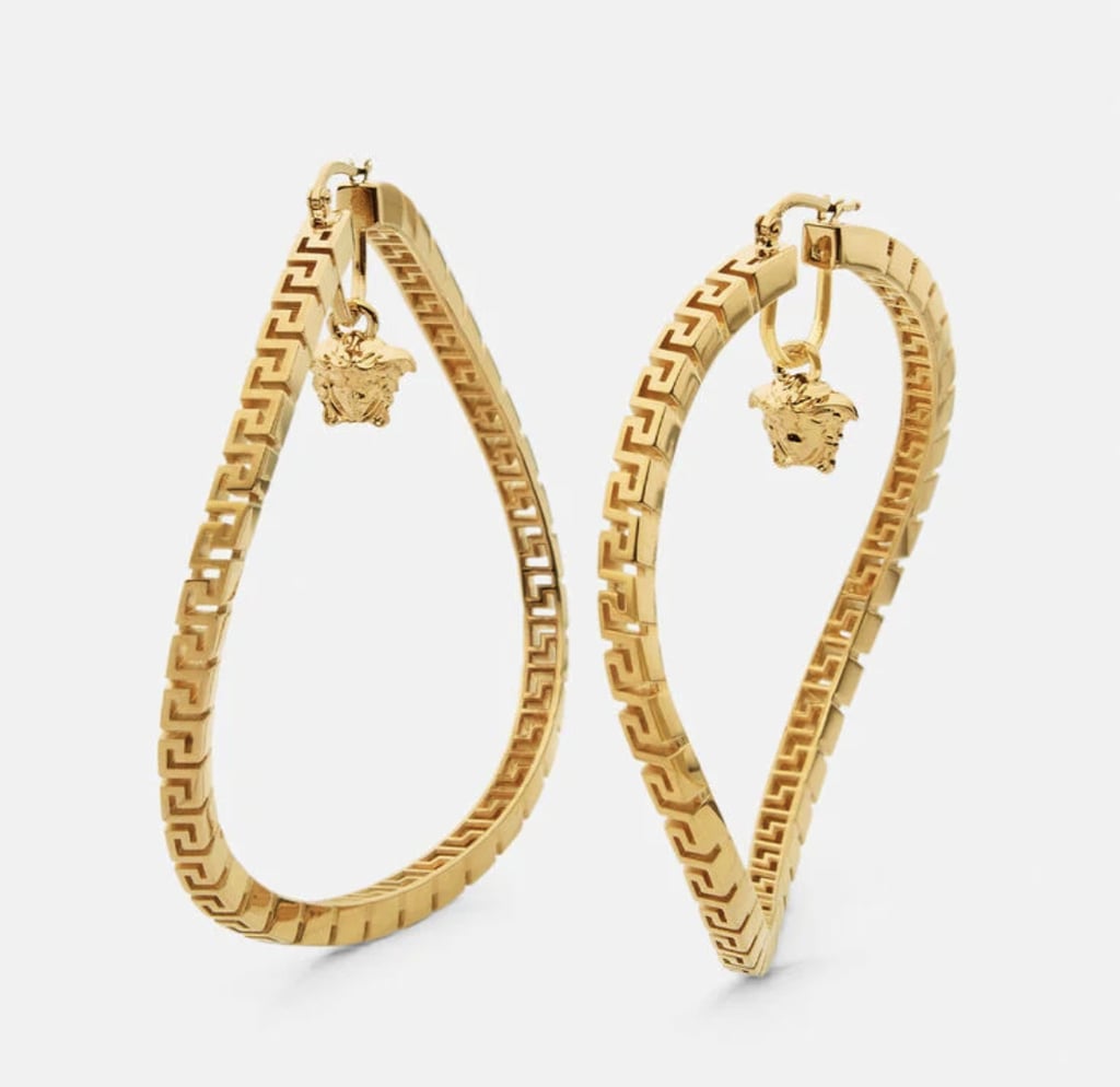La Medusa Greca Gold Earrings