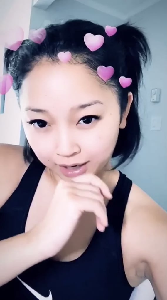 Lana Condor Haircut August 2018
