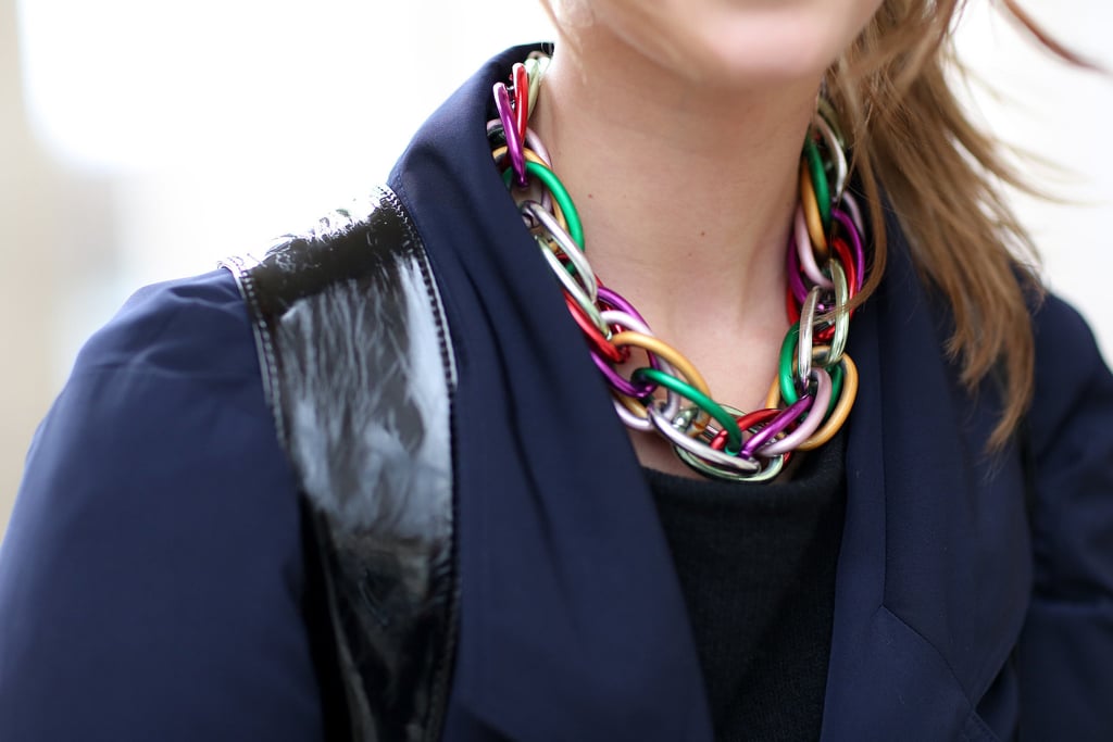 Creative Accessories Street Style Party Outfit Ideas POPSUGAR Fashion Photo 7