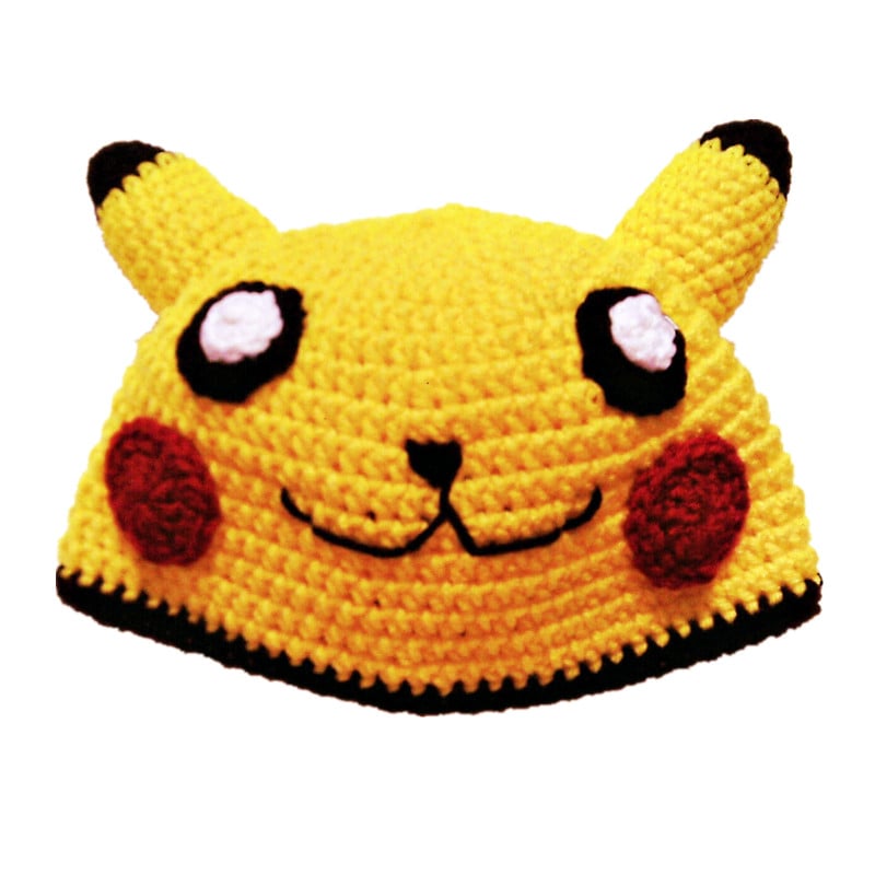 Pokémon Yellow Pikachu Knit Hat Pokemon School Supplies and Clothes