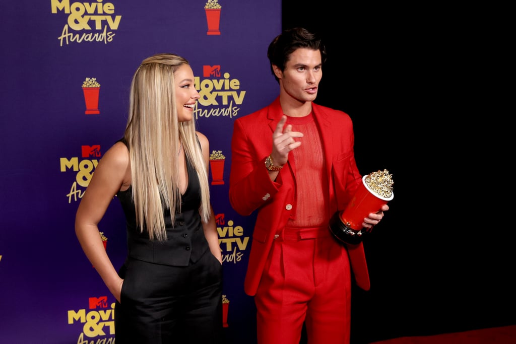 See Madelyn Cline's MTV Movie and TV Awards Versace Dress