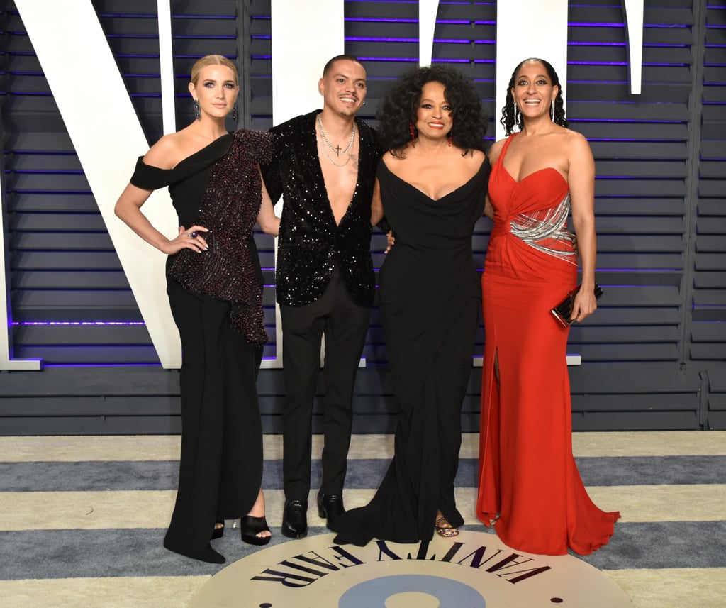 Diana Ross and Her Family at 2019 Oscars Afterparty