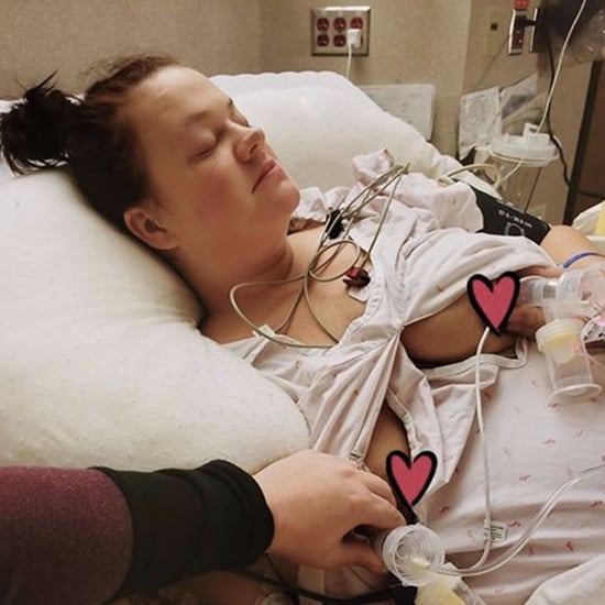 Mom Pumping in ICU After Liver Transplant