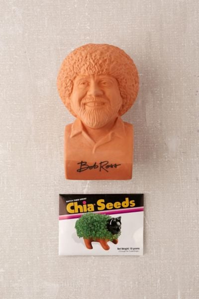 Bob Ross Chia Pet