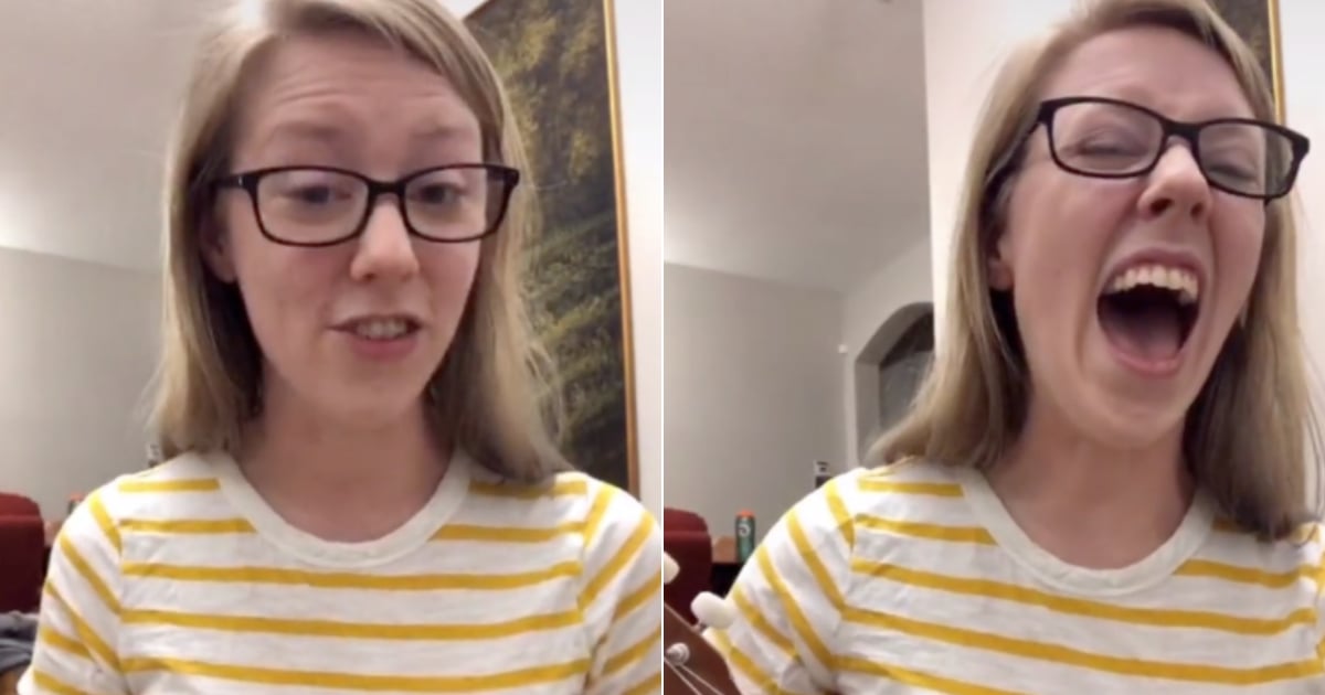 Teacher Writes Funny "Song" to Describe Online Teaching POPSUGAR Family