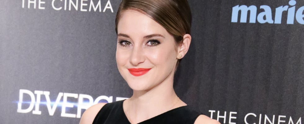 Shailene Woodley Makeup at Divergent Screening