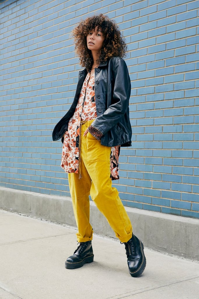 Shop Her Exact Trousers in Yellow