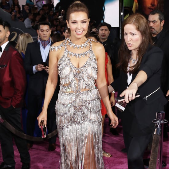 Thalia's Dress at Premio Lo Nuestro 2017