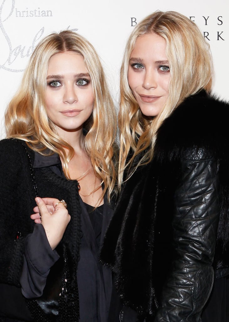 At a Christian Louboutin cocktail party in 2011, the pair dressed up in black with matching beauty looks.