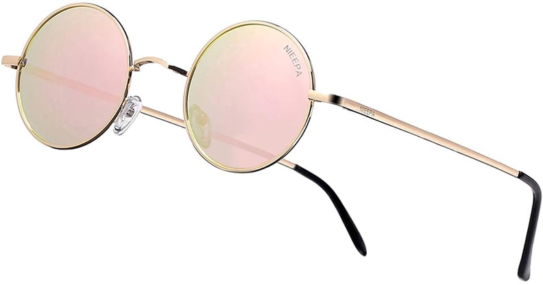Nieepa Vintage Round Polarized Sunglasses