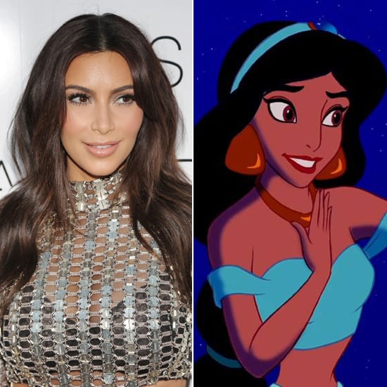 Does Kim Kardashian Look Like Jasmine From Aladdin? Celebrities and