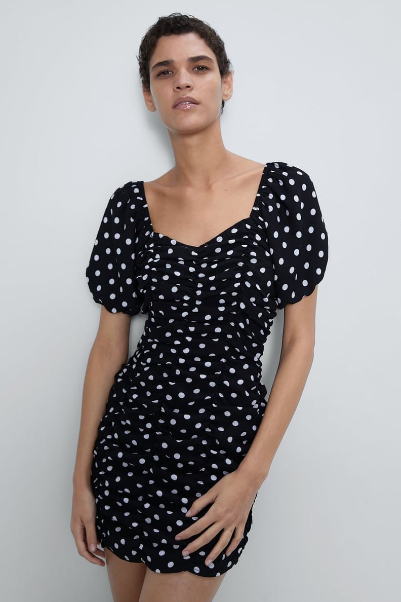 Zara Polka Dot Print Dress