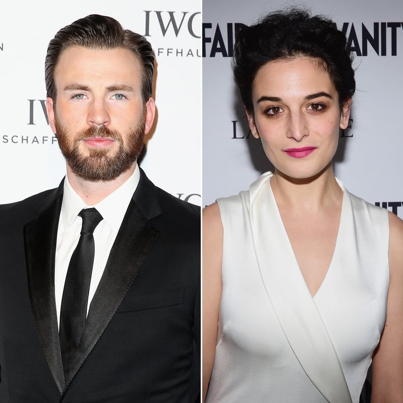 Chris Evans and Jenny Slate