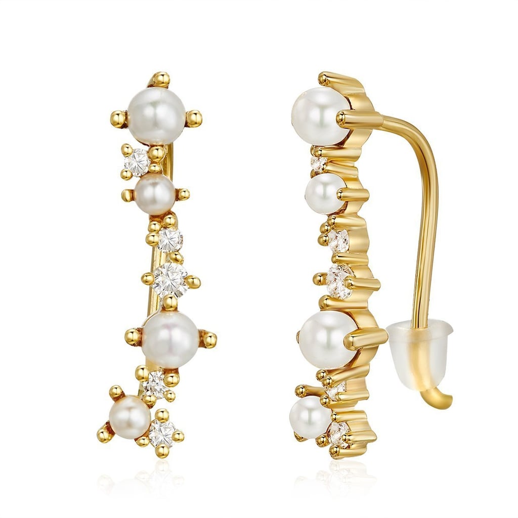 Melinda Maria Tracey Ear Crawler Earrings