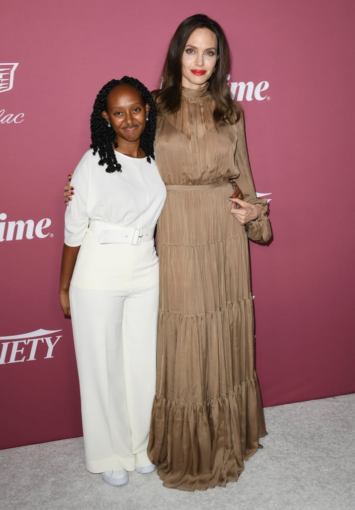 Zahara Jolie-Pitt Attends a Variety Event With Mom Angelina