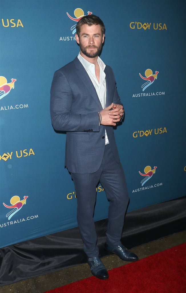 Chris Hemsworth at Virtual Tour of Australia in NYC 2017