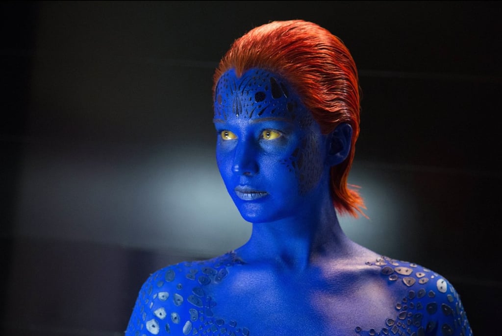 Mystique's glamour shot is pretty impressive.