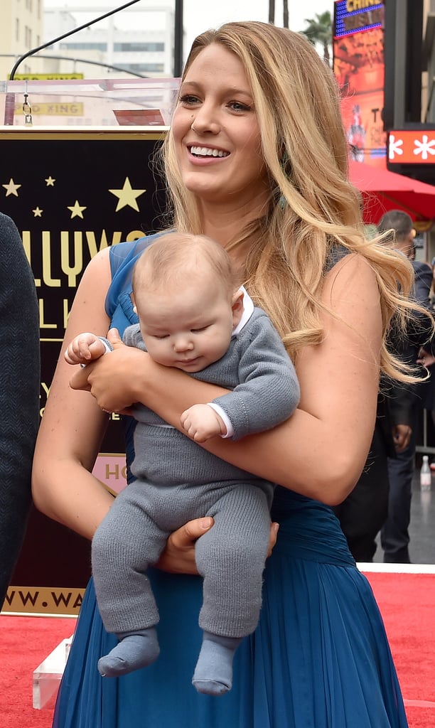 Baby Inez made her public debut at nearly 3 months old at her dad's star ceremony in December 2016.