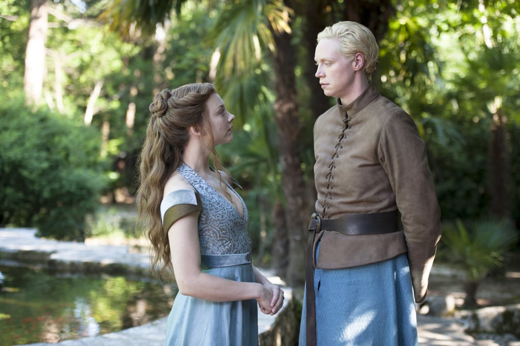 Margaery seeks the counsel of Brienne (Gwendoline Christie).