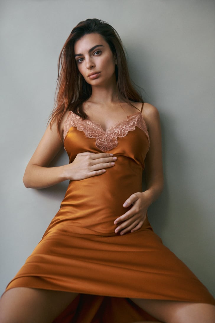 Emily Ratajkowski Wears Jonathan Simkhai Slip Dress