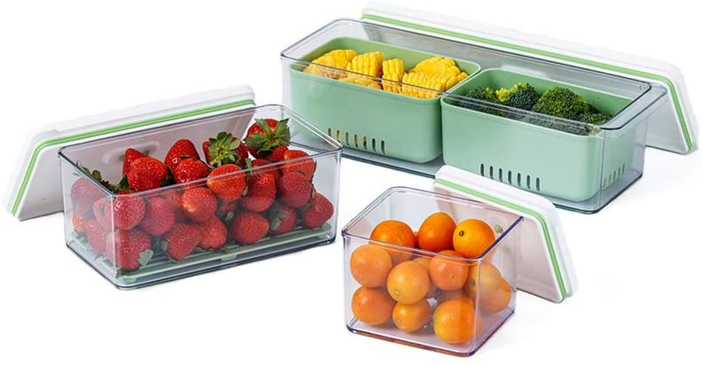 Produce Containers: Lille Home Stackable Produce Savers