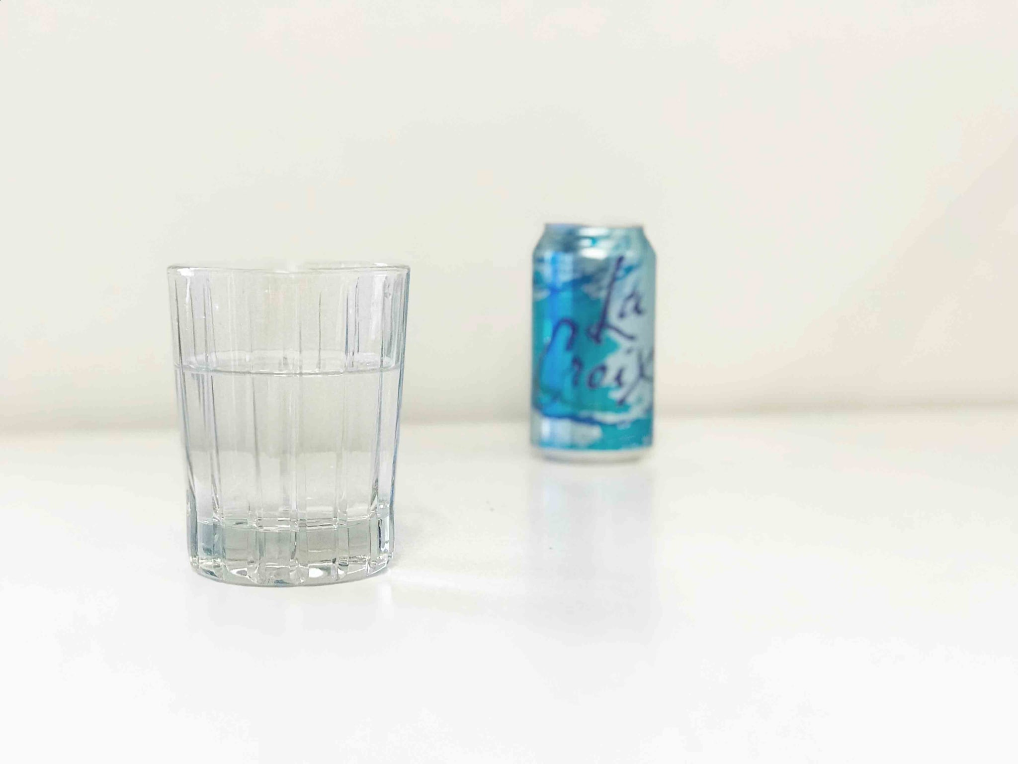 What happens if you drink out of the same water glass for a week