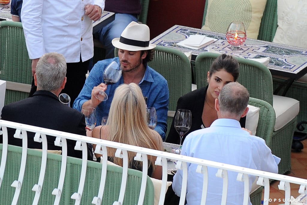 Ian Somerhalder and Nikki Reed Show PDA in Italy | Pictures