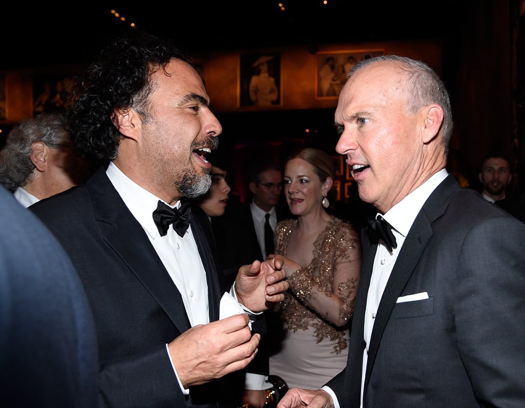 Alejandro González Iñárritu and Michael Keaton