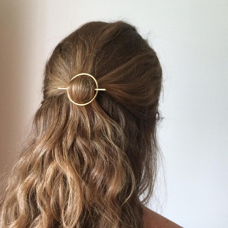 Annie Lesperance Minimalist Gold Hair Clip