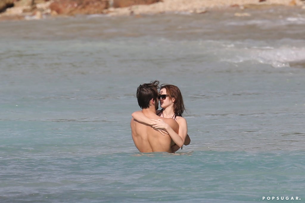 Emma Watson in a Bikini With Boyfriend Matthew Janney