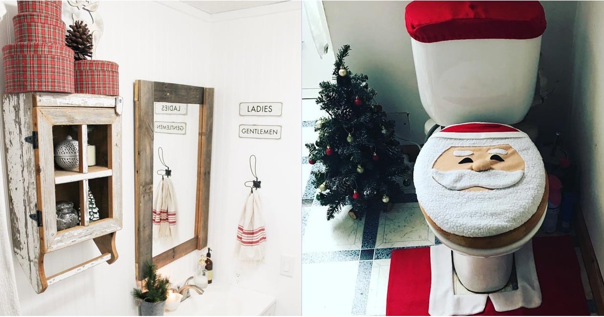 Christmas Bathroom Decor  POPSUGAR Home