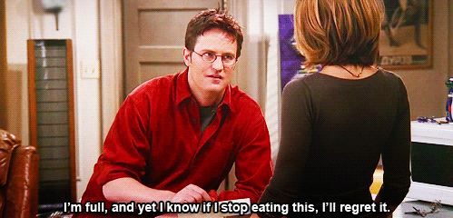 New trending GIF tagged friends reading chandler bing…