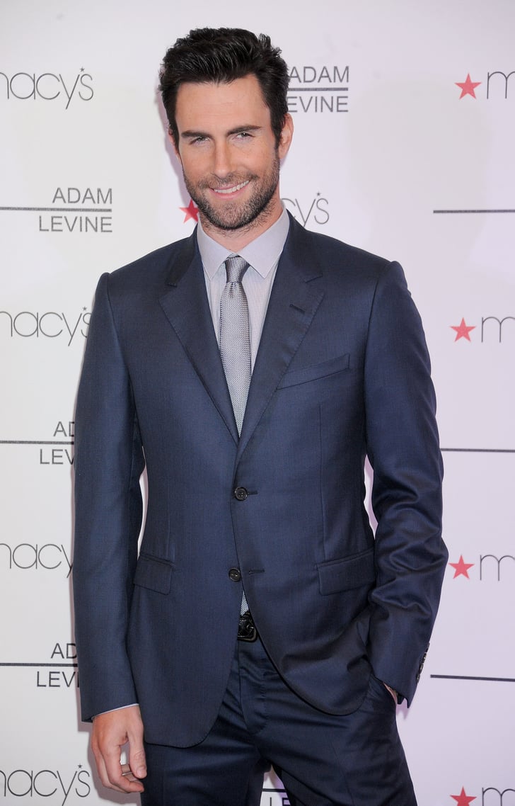 When He Looked Studly in a Suit | Sexy Adam Levine Pictures | POPSUGAR ...
