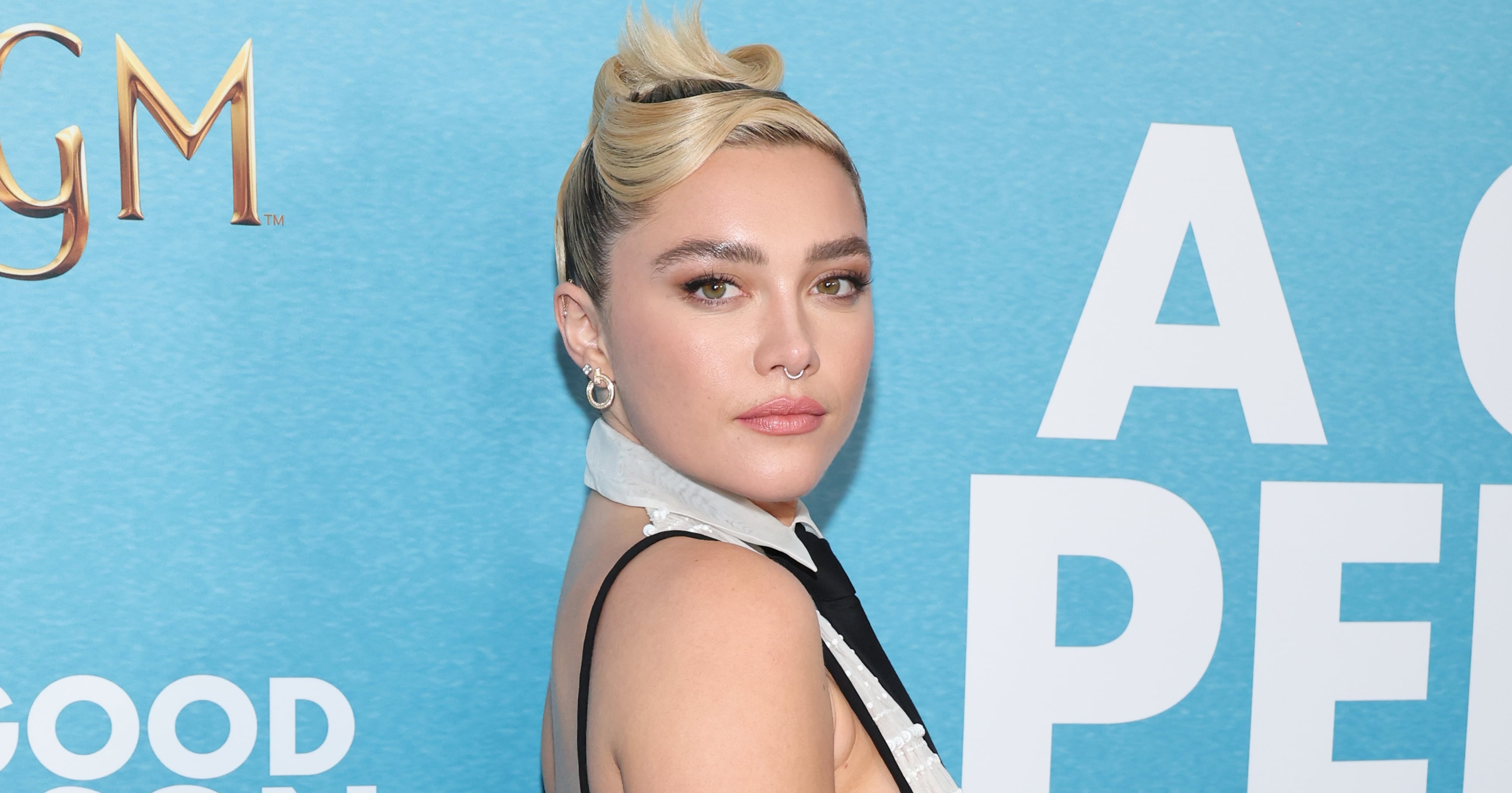 Florence Pugh Brings Family to A Good Person Premiere | PS Celebrity