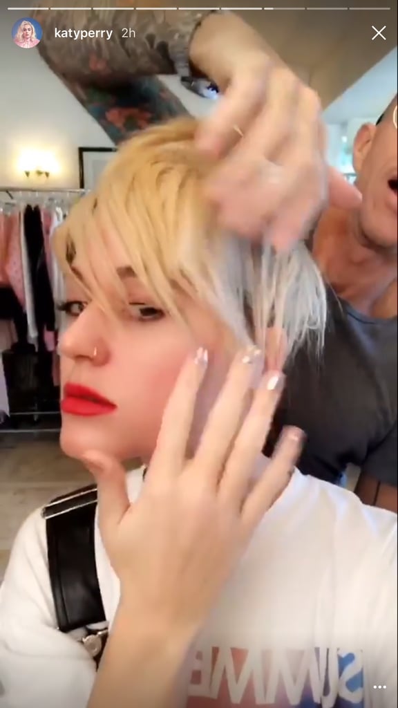 Admiring Her New Look