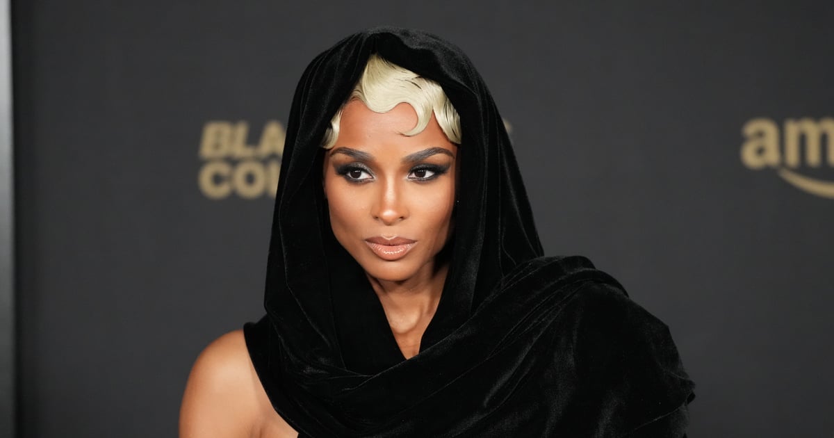 Ciara Wears a Hooded Gown to Black Music Collective