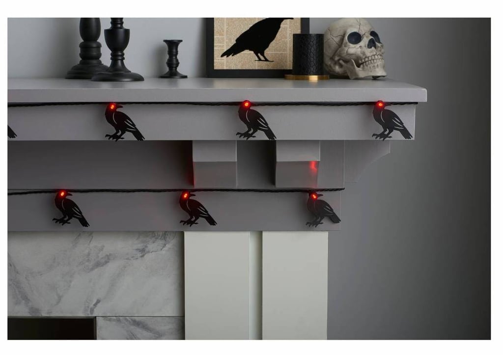 Hyde and Eek! Boutique LED Halloween Metal Raven Lights