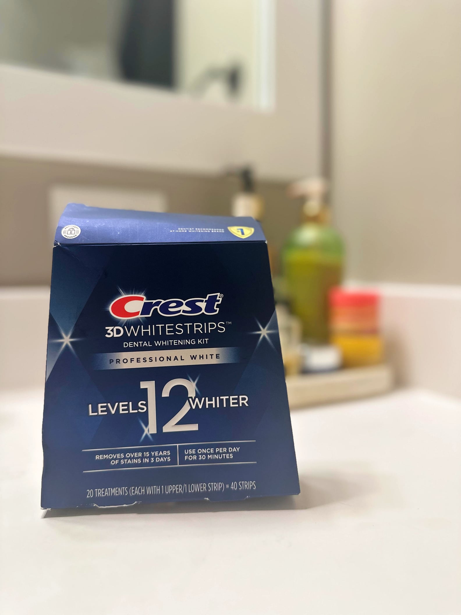 crest 3d whitestrips level 30 review