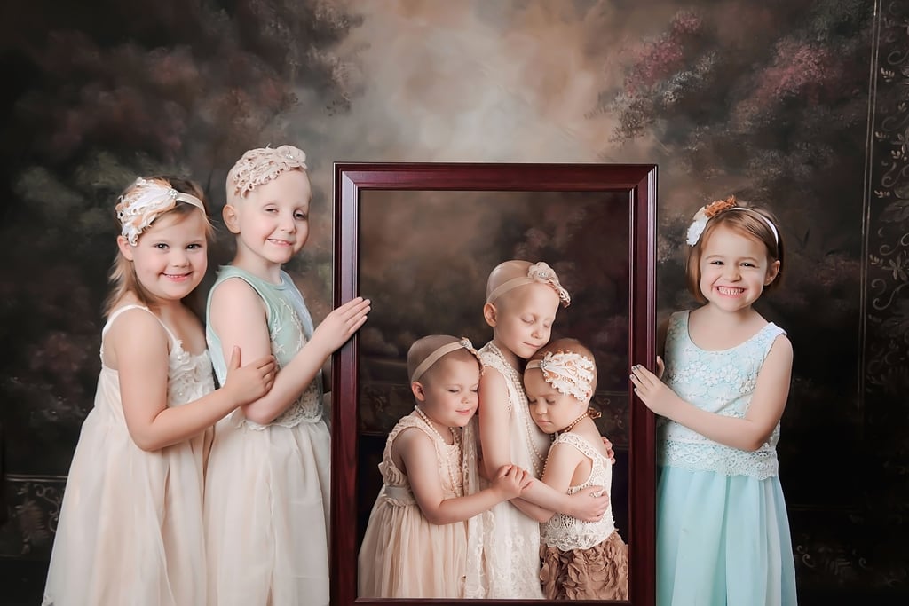 Girls Recreate Viral Cancer Photo