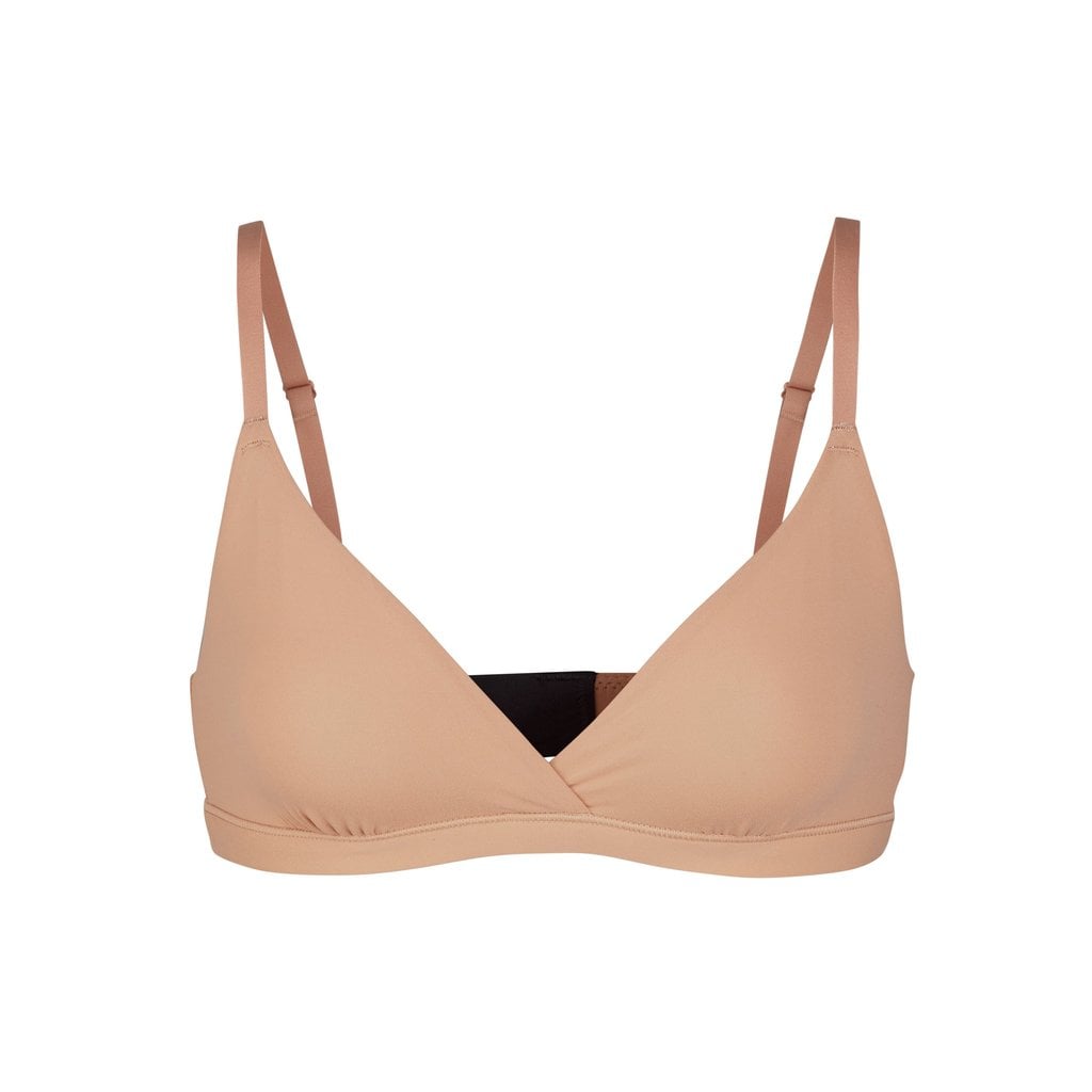 Skims Fits Everybody Triangle Bralette — Ochre