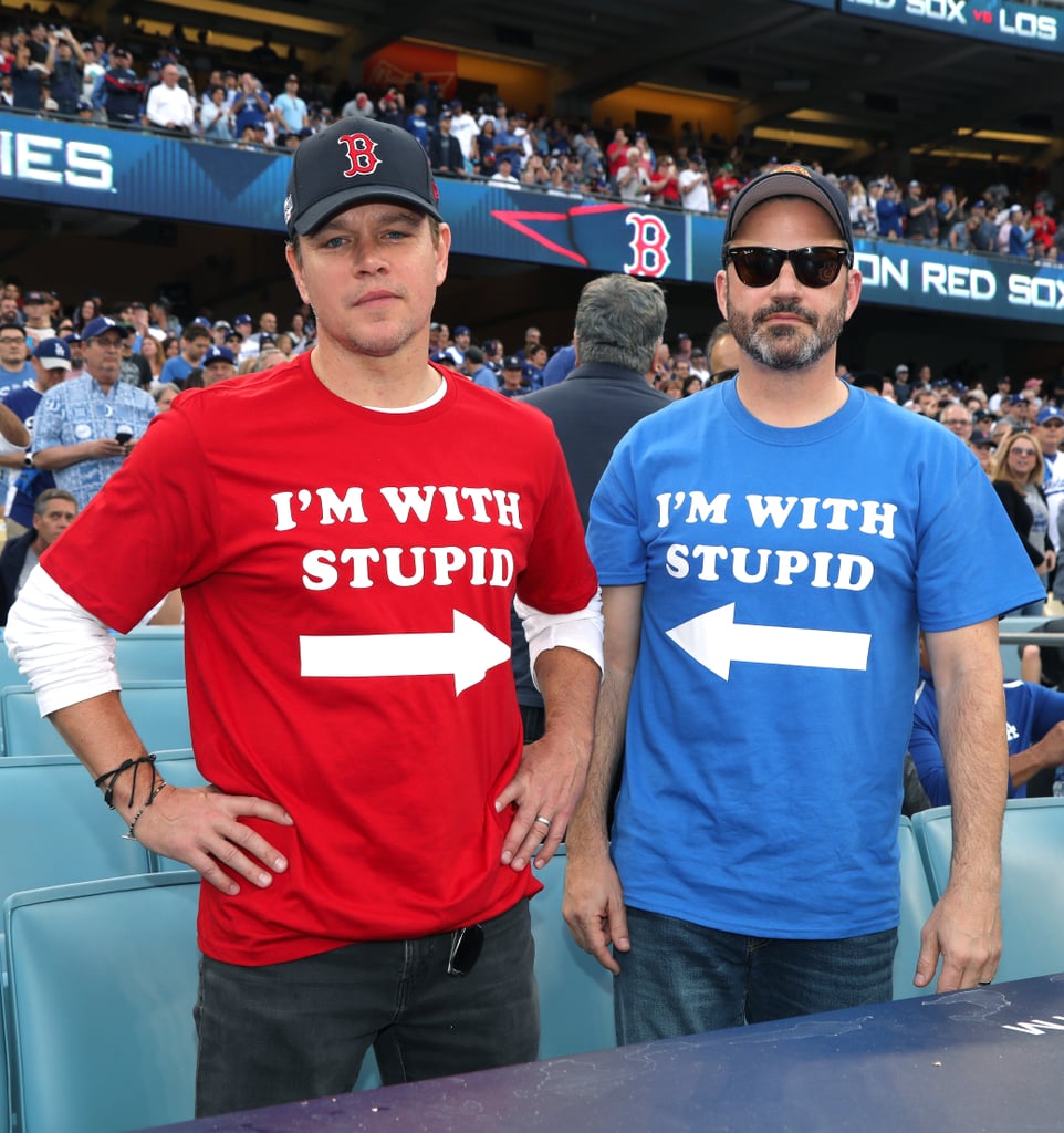 Jimmy Kimmel and Matt Damon World Series Feud Video 2018
