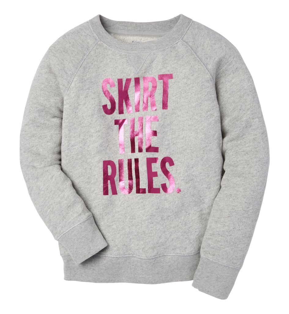 Kate Spade Skirt the Rules Crew Sweatshirt