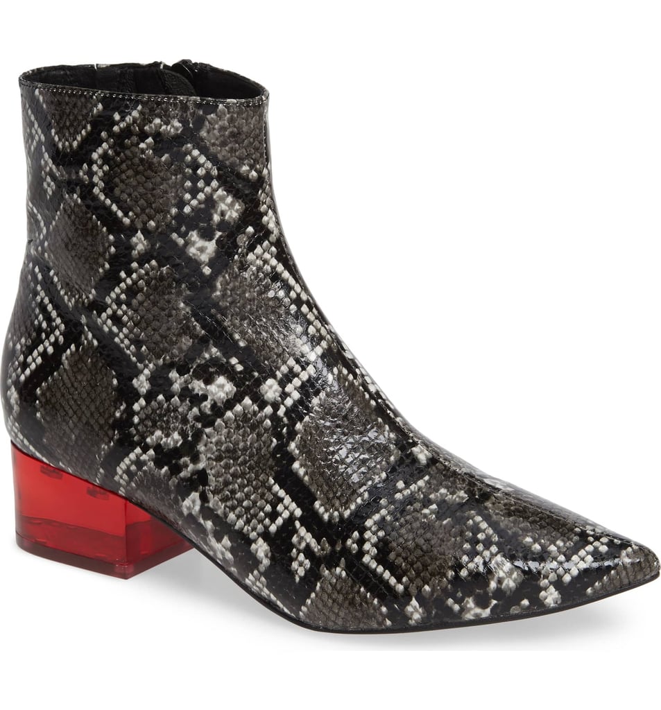 Jeffrey Campbell Luminate Bright Heel Bootie