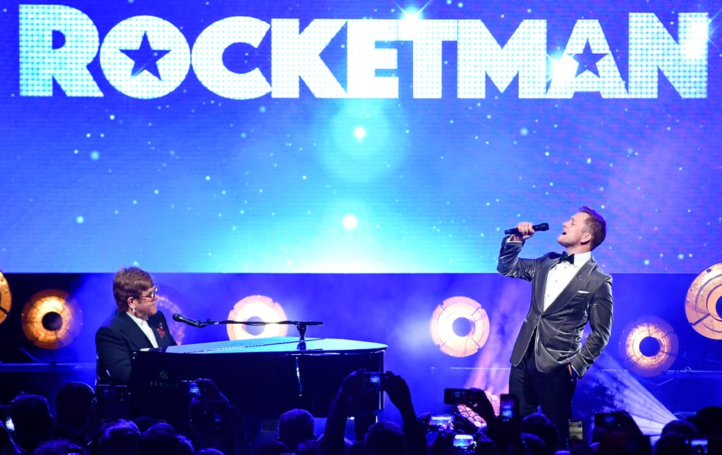 Elton John and Taron Egerton Singing "Rocketman" at Cannes